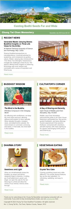 Chung Tai Newsletter