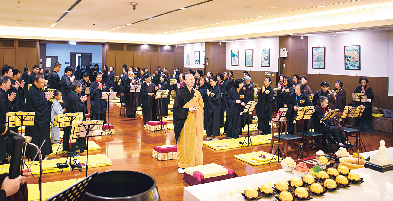 泰国泰佛寺梁皇宝忏圆满法会