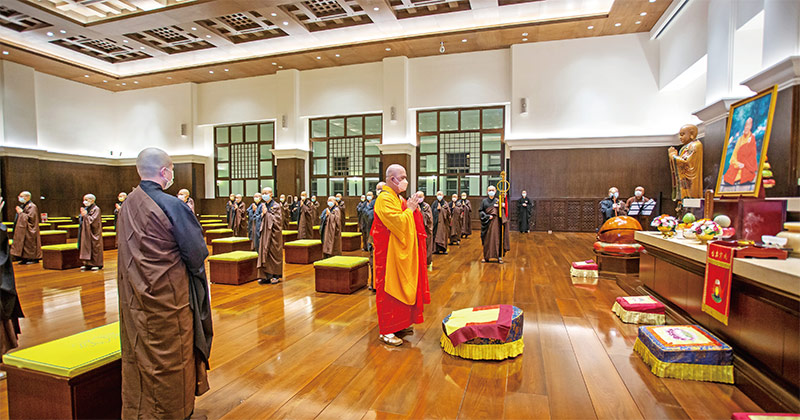 中台禅寺一百一十一年度开山祖忌法会