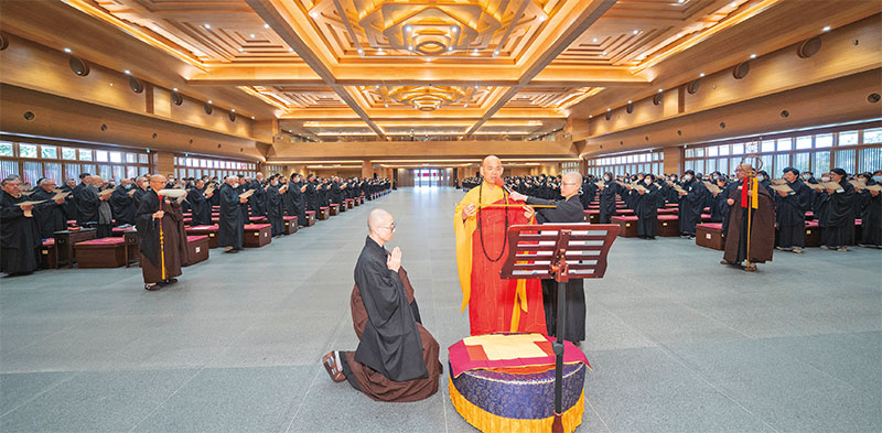 中台禅寺一百一十四年度春季大众精进禅七