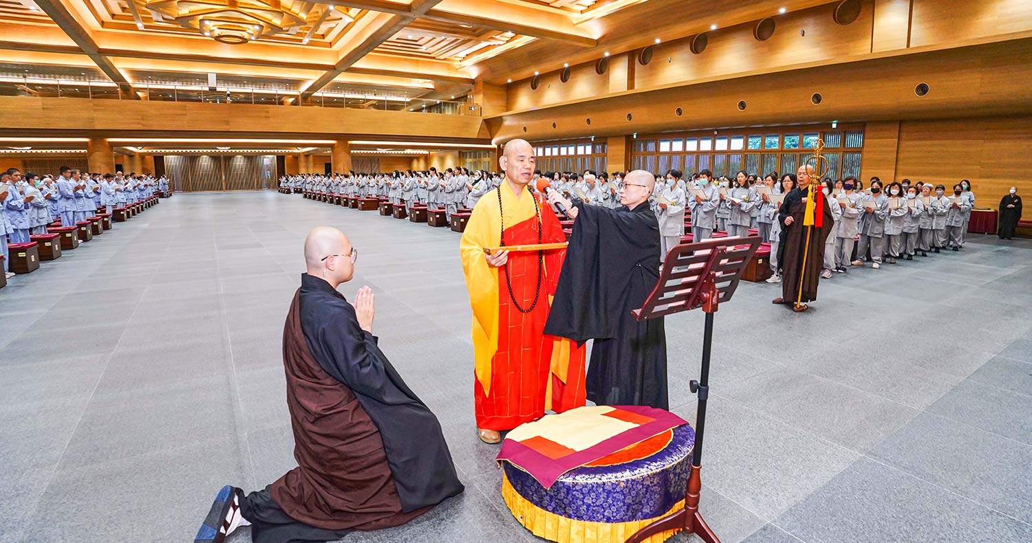 中台禪寺一百一十四年度夏季學界精進禪七